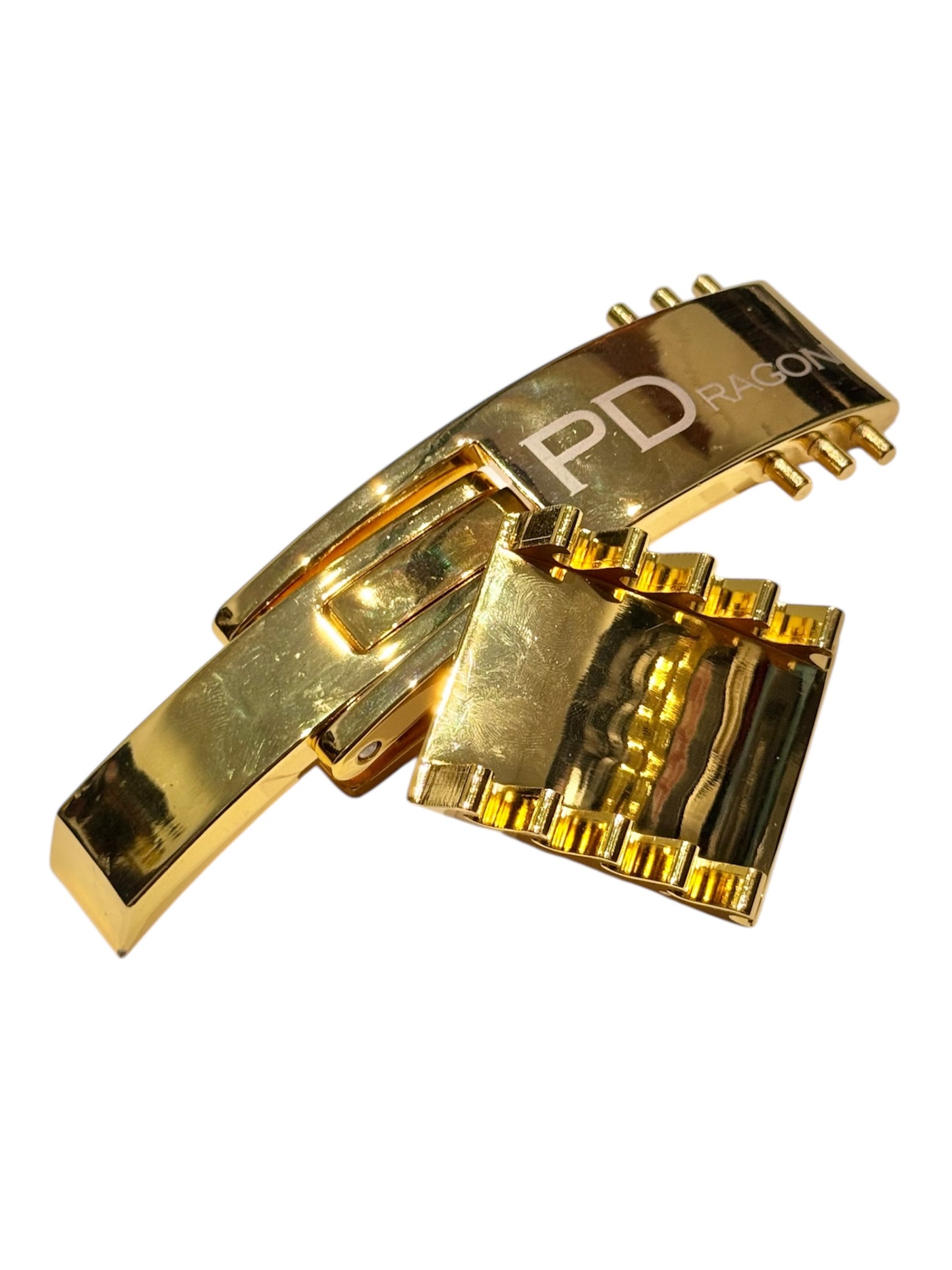 Golden Dragon Skin Lever Belt edition